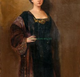 Ярослав Пстрак (1878–1916)  «Портрет Аделіни Русин»  - artmuseum.org.ua